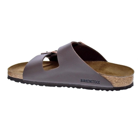 Chanclas Birkenstock zapatos Hombre modelo Arizona 51703 BROWN Estrecho Marrón 