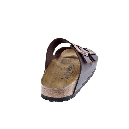 Chanclas Birkenstock zapatos Hombre modelo Arizona 51703 BROWN Estrecho Marrón 