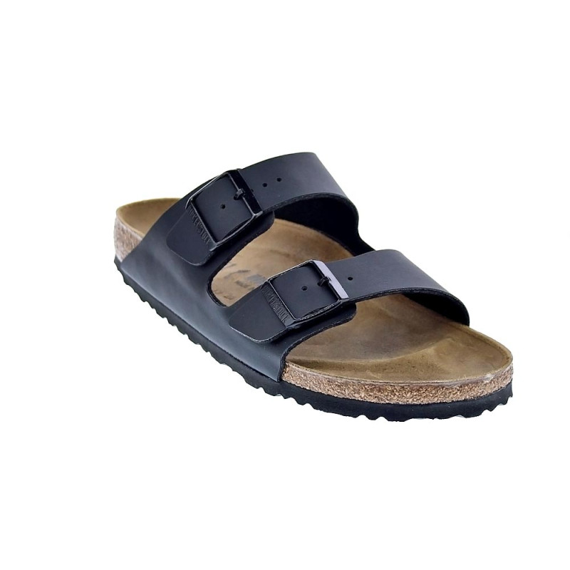 Chanclas Birkenstock zapatos Hombre modelo Arizona Bf Negro 