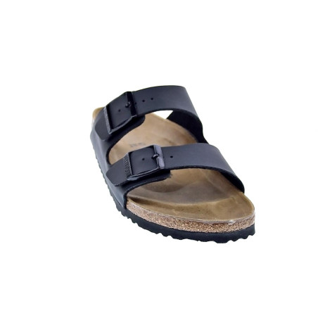 Chanclas Birkenstock zapatos Hombre modelo Arizona Bf Negro 