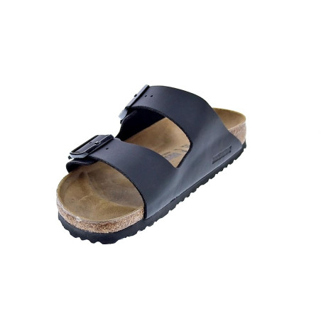 Chanclas Birkenstock zapatos Hombre modelo Arizona Bf Negro 