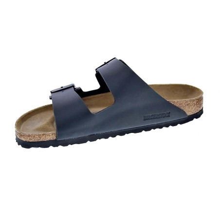 Chanclas Birkenstock zapatos Hombre modelo Arizona Bf Negro 