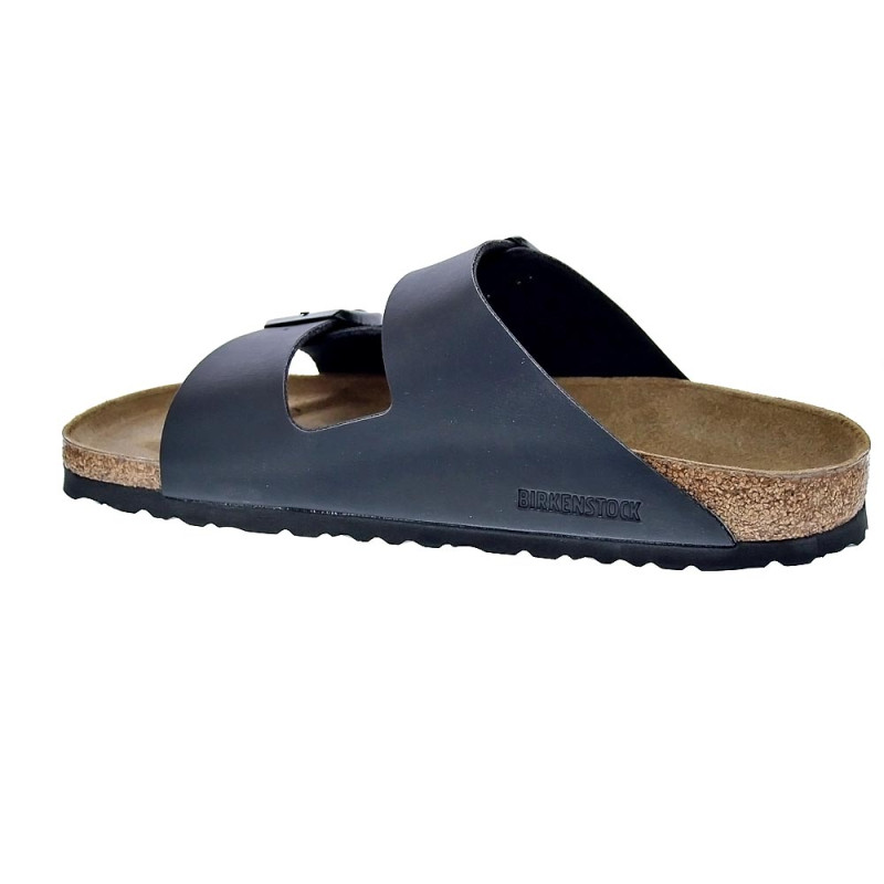 Chanclas Birkenstock zapatos Hombre modelo Arizona Bf Negro 