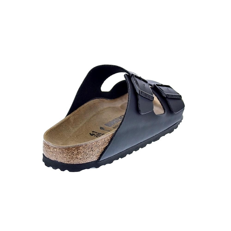 Chanclas Birkenstock zapatos Hombre modelo Arizona Bf Negro 