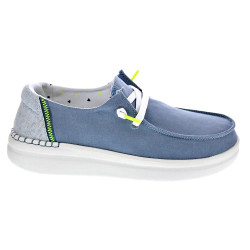 Mocasines Hey Dude zapatos Mujer modelo Wendy Rise Azul 