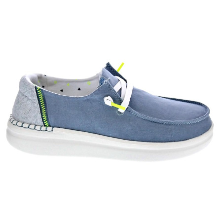 Mocasines Hey Dude zapatos Mujer modelo Wendy Rise Azul 