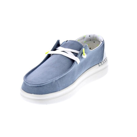 Mocasines Hey Dude zapatos Mujer modelo Wendy Rise Azul 