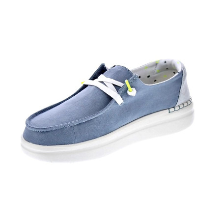 Mocasines Hey Dude zapatos Mujer modelo Wendy Rise Azul 