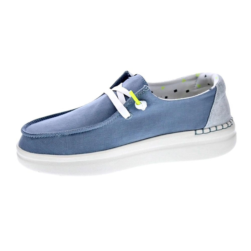 Mocasines Hey Dude zapatos Mujer modelo Wendy Rise Azul 