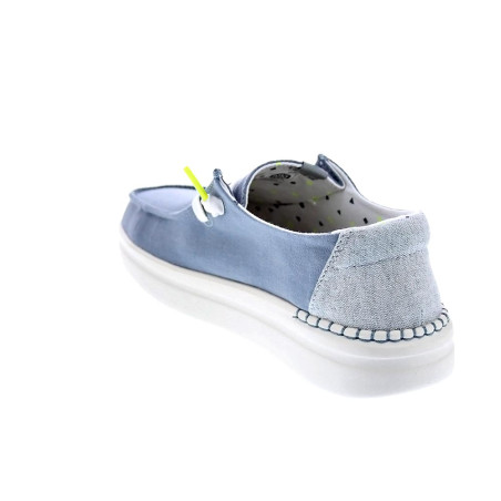 Mocasines Hey Dude zapatos Mujer modelo Wendy Rise Azul 