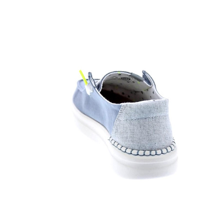 Mocasines Hey Dude zapatos Mujer modelo Wendy Rise Azul 