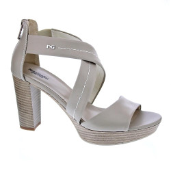 Sandalias Nero Giardini zapatos Mujer modelo E307500D Beige  2