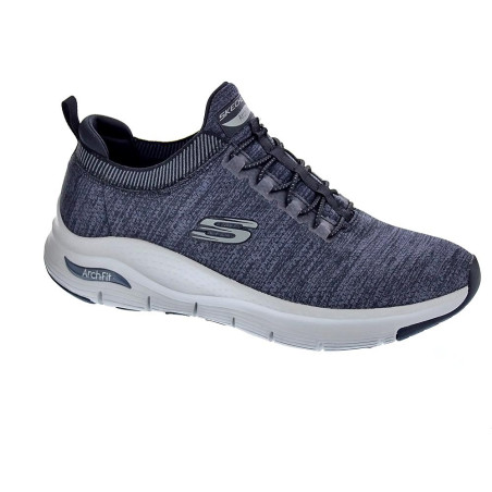 Zapatillas Skechers zapatos Hombre modelo Arch Fit Gris 