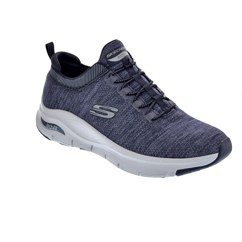 Zapatillas Skechers zapatos Hombre modelo Arch Fit Gris 