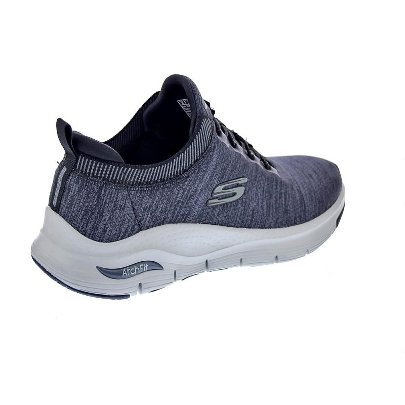 Zapatillas Skechers zapatos Hombre modelo Arch Fit Gris 
