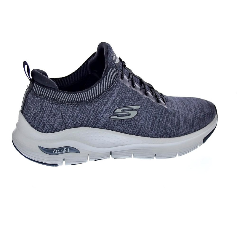 Zapatillas Skechers zapatos Hombre modelo Arch Fit Gris 