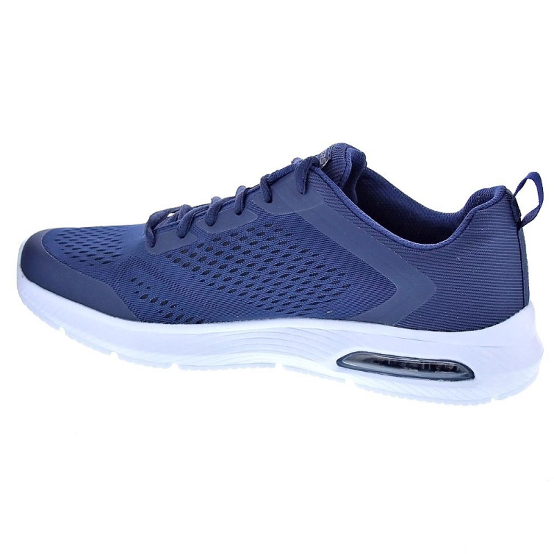 Zapatillas Skechers zapatos Hombre modelo Dyna-Air Azul Cordón