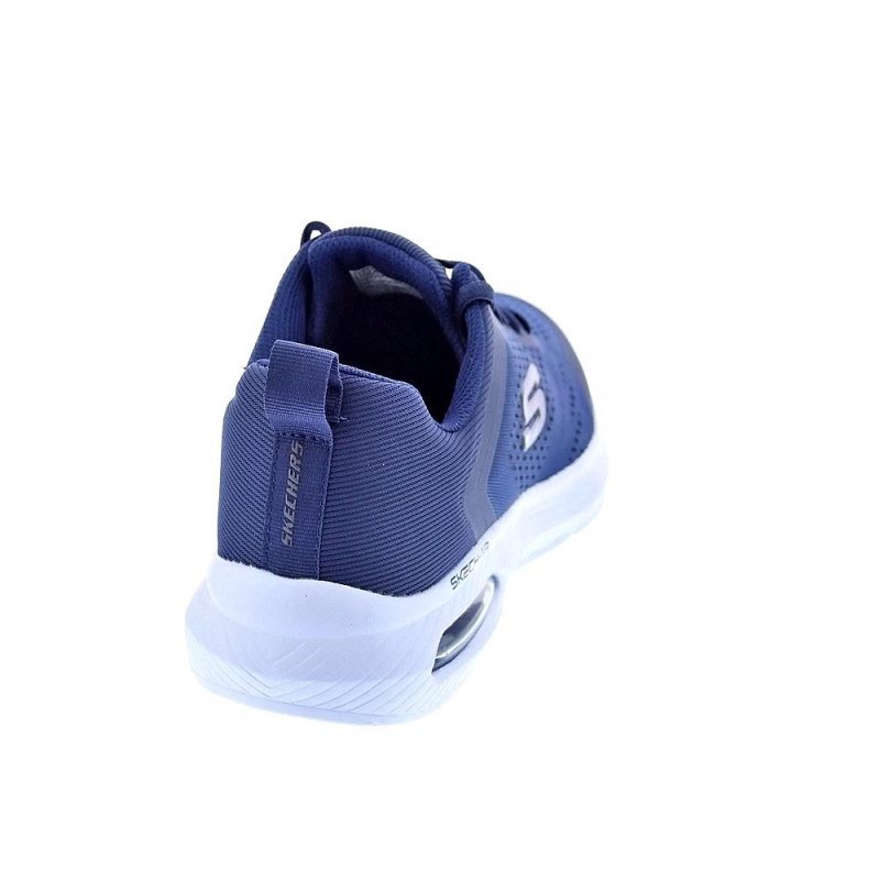 Zapatillas Skechers zapatos Hombre modelo Dyna-Air Azul Cordón