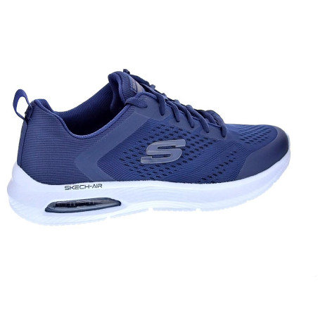 Zapatillas Skechers zapatos Hombre modelo Dyna-Air Azul Cordón