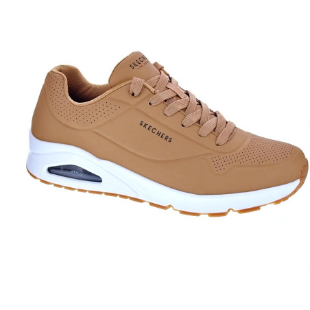 Zapatillas Skechers zapatos Hombre modelo Uno Marrón Cordón