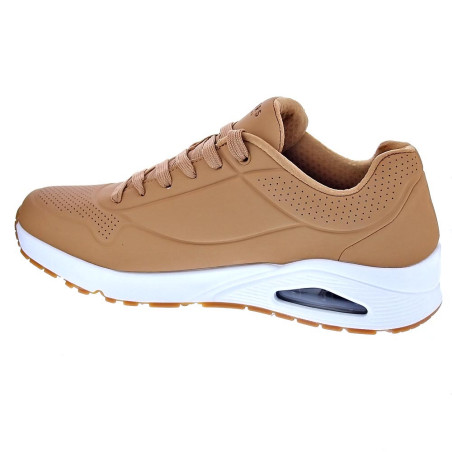 Zapatillas Skechers zapatos Hombre modelo Uno Marrón Cordón