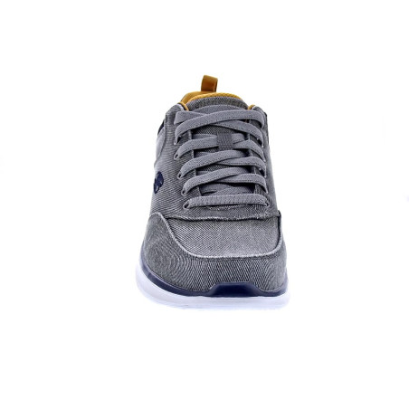 Zapatillas Skechers zapatos Hombre modelo Delson Gris Elástico