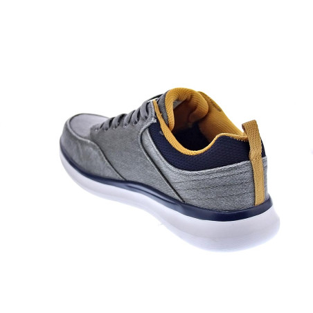 Zapatillas Skechers zapatos Hombre modelo Delson Gris Elástico