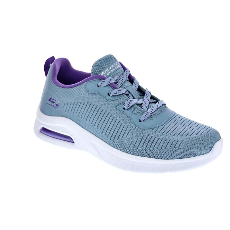 Zapatillas Skechers zapatos Mujer modelo Squad Air Gris 