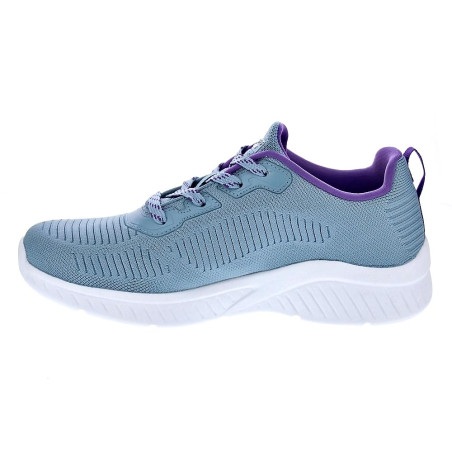 Zapatillas Skechers zapatos Mujer modelo Squad Air Gris 