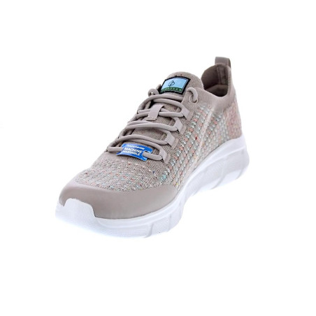 Zapatillas Skechers zapatos Mujer modelo Bobs Flex Beige 