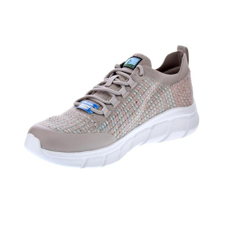 Zapatillas Skechers zapatos Mujer modelo Bobs Flex Beige 