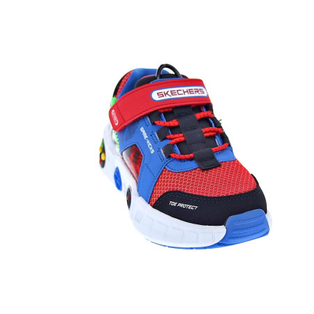 Zapatillas Skechers zapatos Niño modelo Gametronix Rojo 
