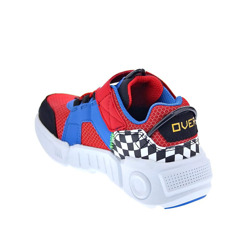 Zapatillas Skechers zapatos Niño modelo Gametronix Rojo 