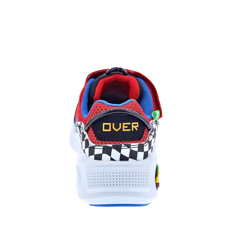 Zapatillas Skechers zapatos Niño modelo Gametronix Rojo 