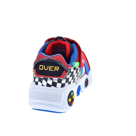 Zapatillas Skechers zapatos Niño modelo Gametronix Rojo 