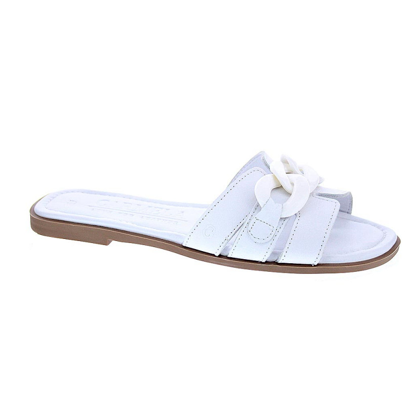 Sandalias Carmela zapatos Mujer modelo 160543 Blanco 