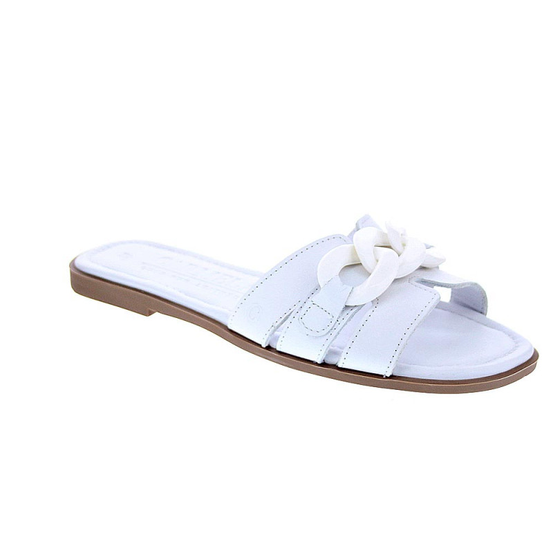 Sandalias Carmela zapatos Mujer modelo 160543 Blanco 