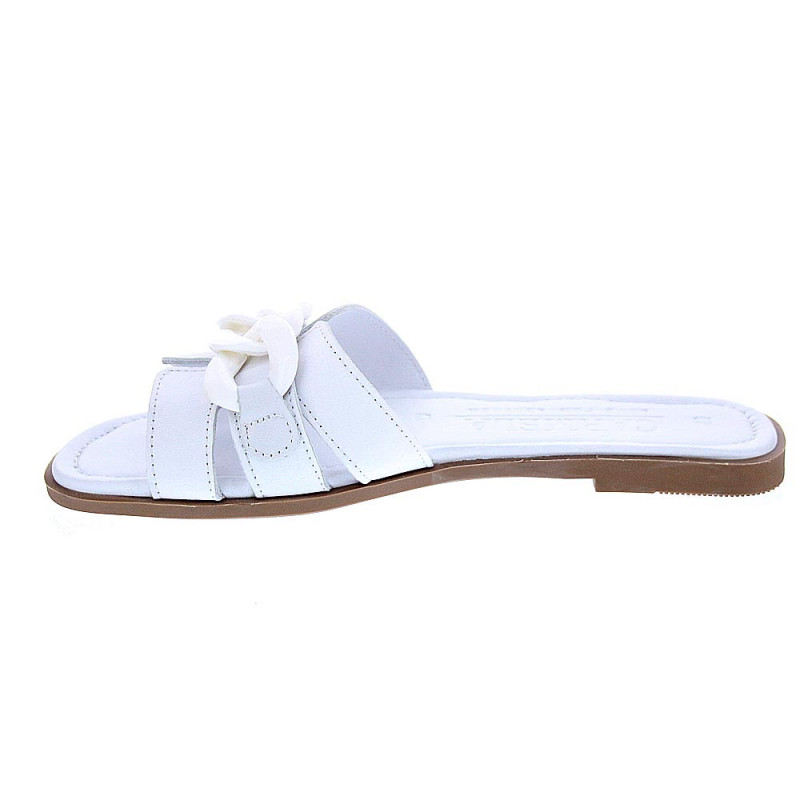 Sandalias Carmela zapatos Mujer modelo 160543 Blanco 