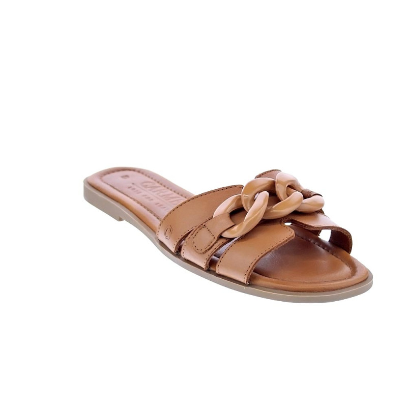 Sandalias Carmela zapatos Mujer modelo 160543 Marrón 