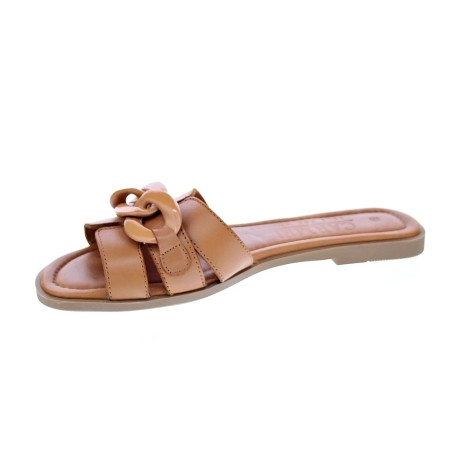 Sandalias Carmela zapatos Mujer modelo 160543 Marrón 