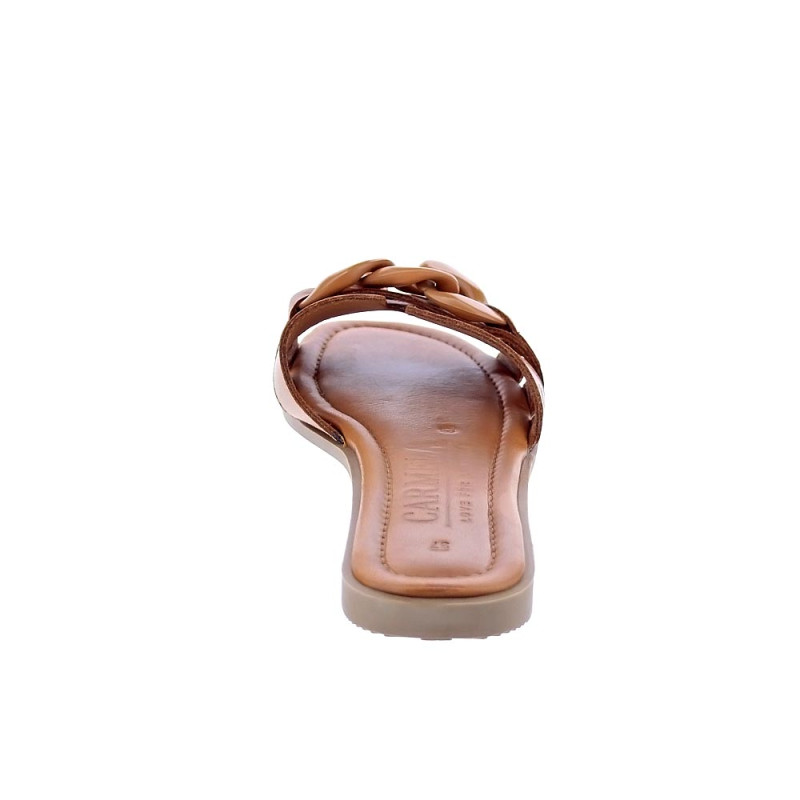 Sandalias Carmela zapatos Mujer modelo 160543 Marrón 