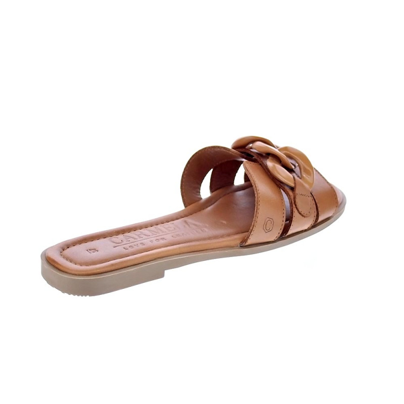 Sandalias Carmela zapatos Mujer modelo 160543 Marrón 