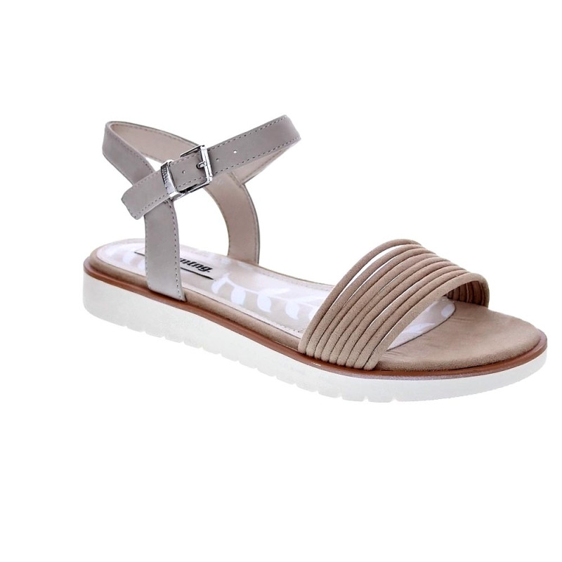 Sandalias Mtng zapatos Mujer modelo Marie Beige 