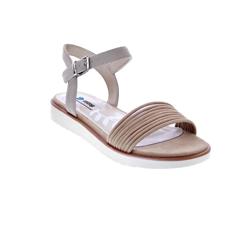Sandalias Mtng zapatos Mujer modelo Marie Beige 