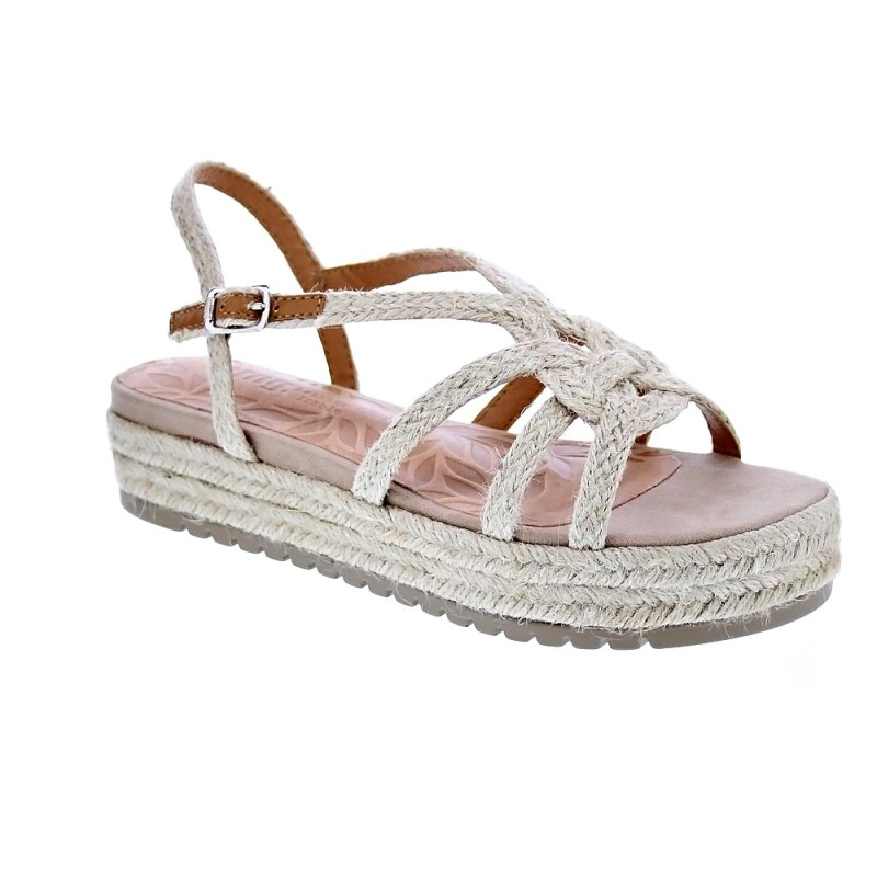 Sandalias Mtng zapatos Mujer modelo Amelie Beige 