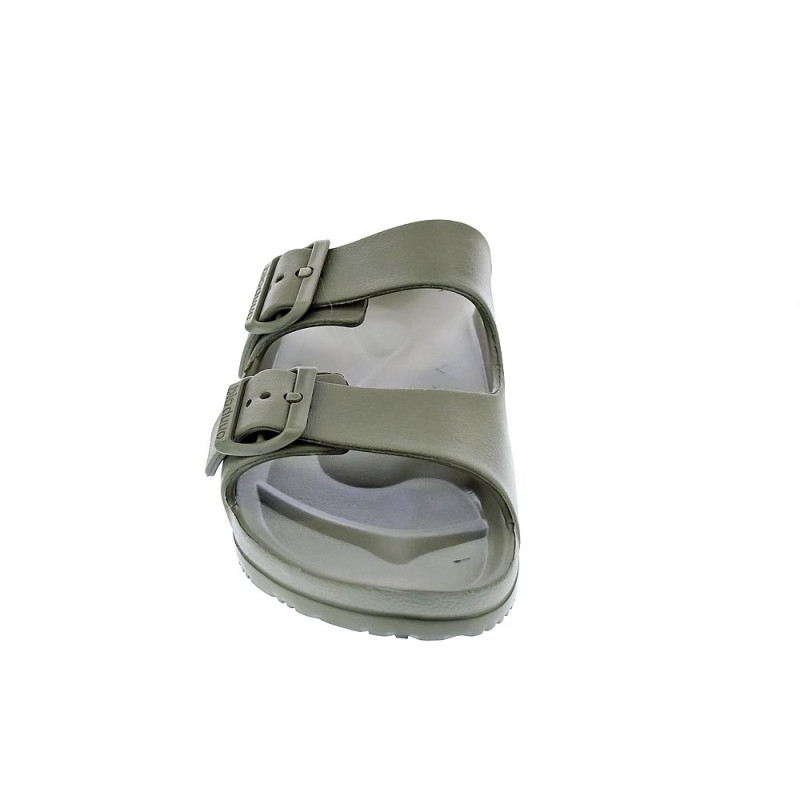 Sandalias Duuo zapatos Hombre modelo Bio Eva Verde Hebillas