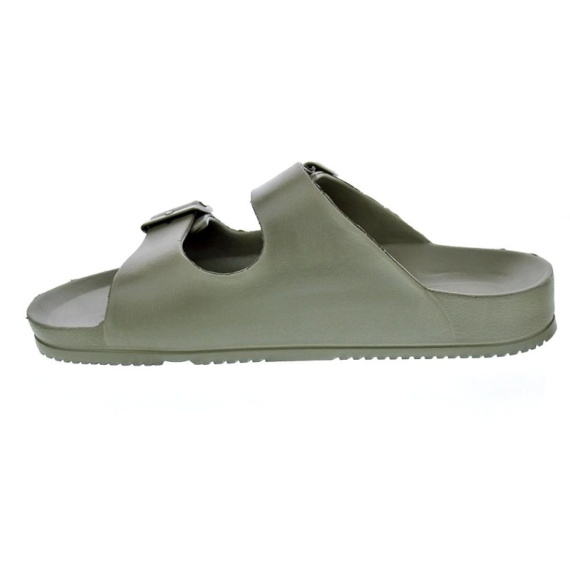 Sandalias Duuo zapatos Hombre modelo Bio Eva Verde Hebillas