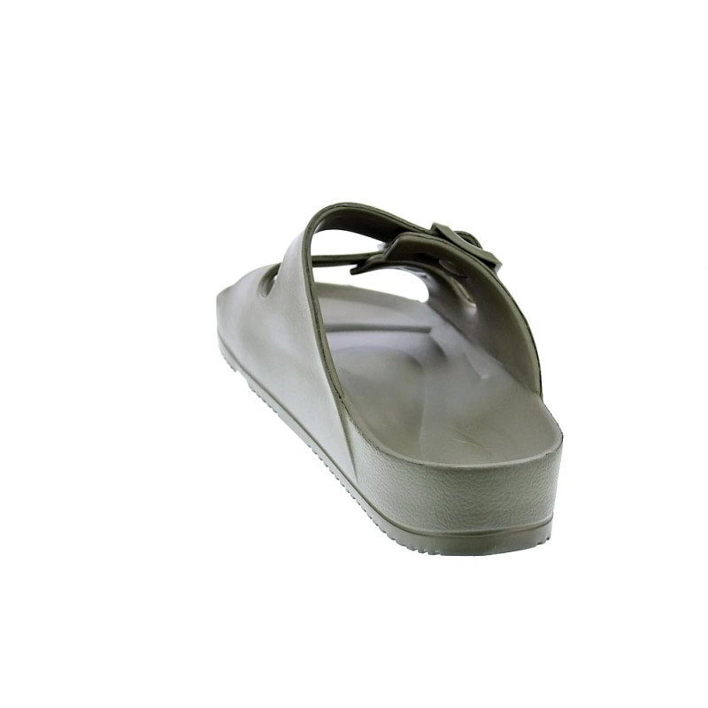 Sandalias Duuo zapatos Hombre modelo Bio Eva Verde Hebillas