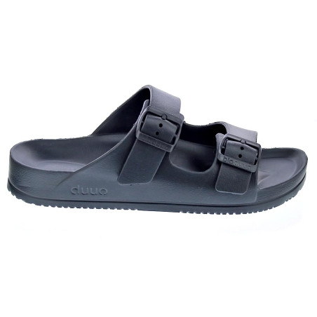 Sandalias Duuo zapatos Hombre modelo Bio Eva Negro Hebillas