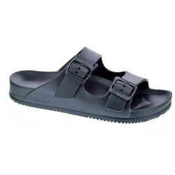 Sandalias Duuo zapatos Hombre modelo Bio Eva Negro Hebillas 2